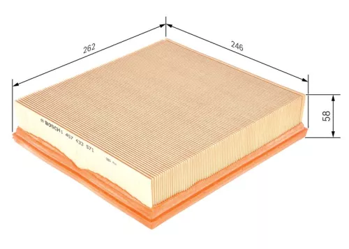 BOSCH Air Filter (1457433571)
