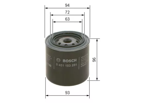 BOSCH Oil Filter (0451103251)