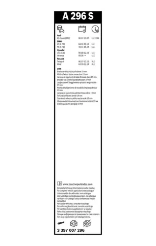 BOSCH Wiper Blade (3397007296)
