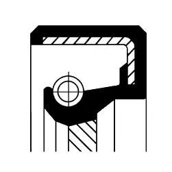 CORTECO Shaft Seal, crankshaft (15510087B)