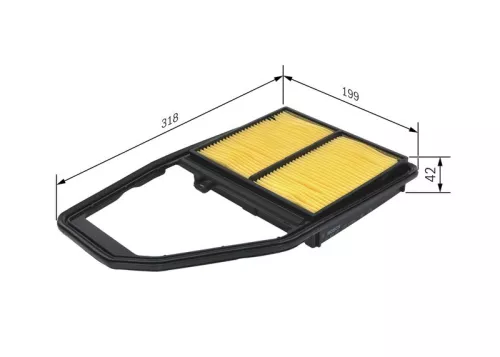 BOSCH Air Filter (1457433322)