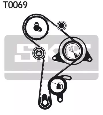 SKF Timing Belt Kit (VKMA01016)