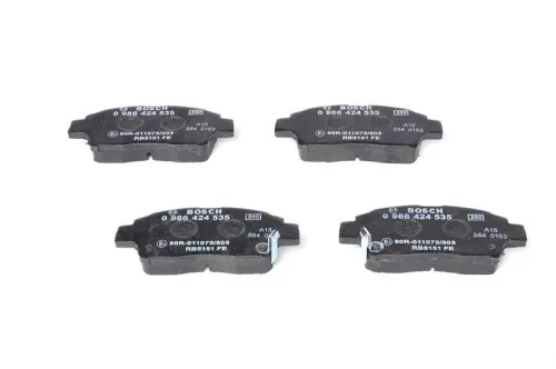 BOSCH Brake Pad Set, disc brake (0986424535)