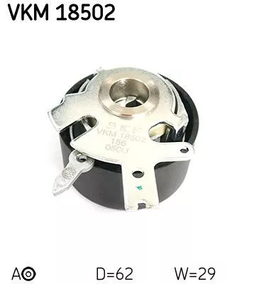 SKF Tensioner Pulley, timing belt (VKM18502)