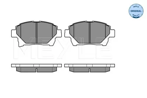 MEYLE Brake Pad Set, disc brake (0252351015/W)