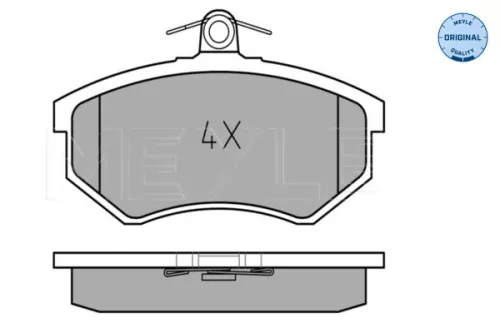 MEYLE Brake Pad Set, disc brake (0252066919)