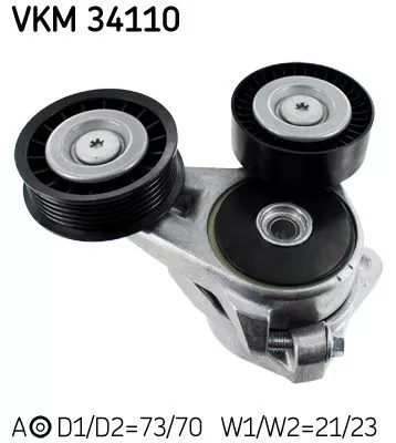 Belt Tensioner, V-ribbed belt