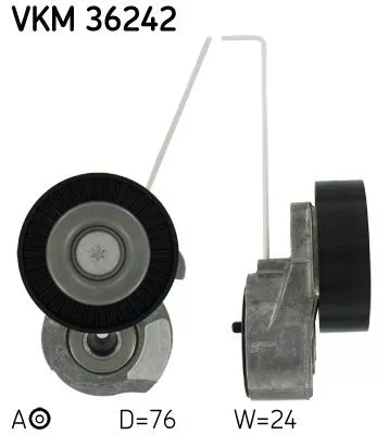 Belt Tensioner, V-ribbed belt