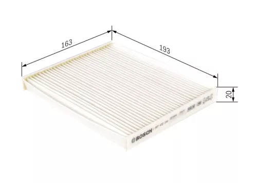 BOSCH Filter, cabin air (1987432148)
