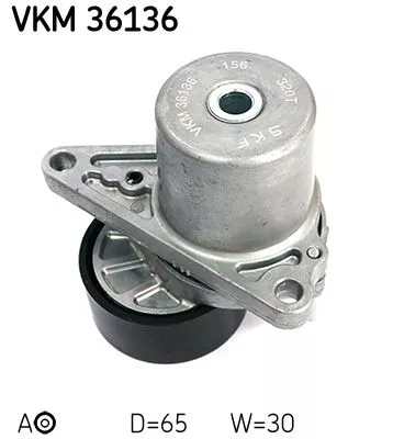 SKF Belt Tensioner, V-ribbed belt (VKM36136)