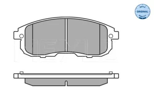 MEYLE Brake Pad Set, disc brake (0252428016/W)