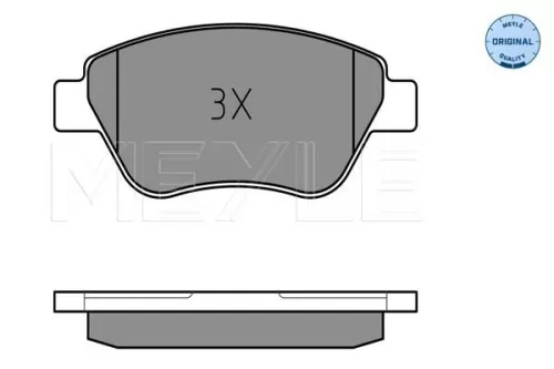 MEYLE Brake Pad Set, disc brake (0252370517/W)