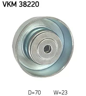 SKF Belt Tensioner, V-ribbed belt (VKM38220)