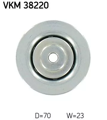 SKF Belt Tensioner, V-ribbed belt (VKM38220)