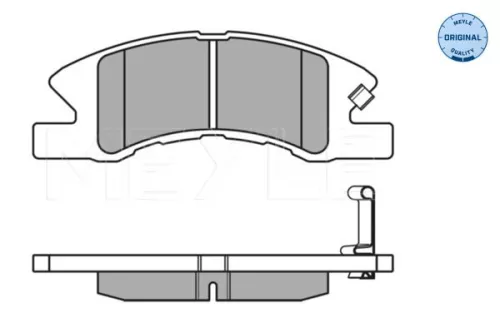 MEYLE Brake Pad Set, disc brake (0252422914/W)