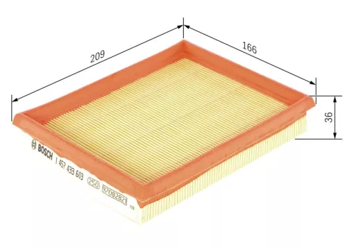 BOSCH Air Filter (1457433603)