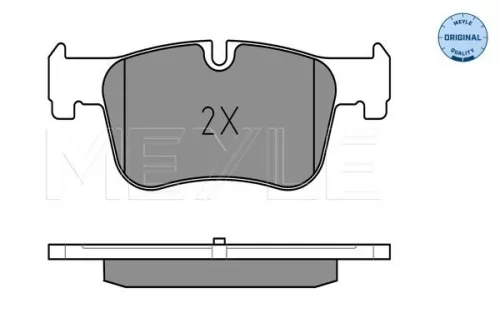 MEYLE Brake Pad Set, disc brake (0252550618)