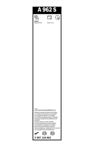 BOSCH Wiper Blade (3397118962)