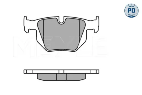 MEYLE Brake Pad Set, disc brake (0252355017/PD)