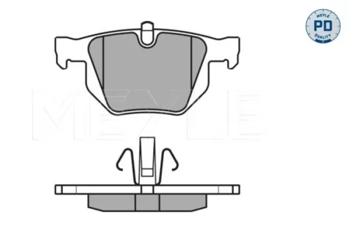 MEYLE Brake Pad Set, disc brake (0252355017/PD)