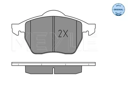 MEYLE Brake Pad Set, disc brake (0252339219/W)