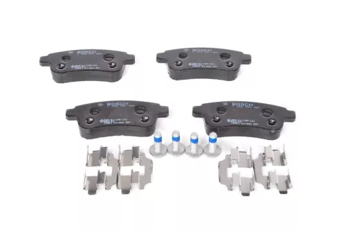 BOSCH Brake Pad Set, disc brake (0986494384)