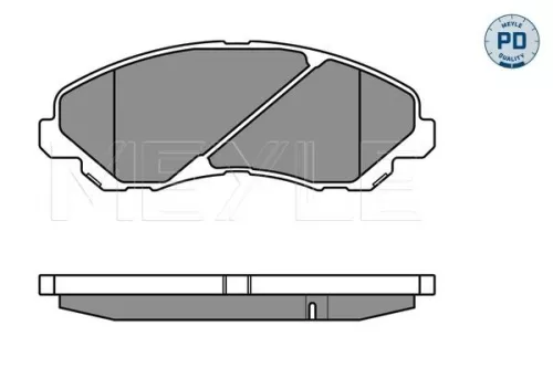 MEYLE Brake Pad Set, disc brake (0252358416/PD)
