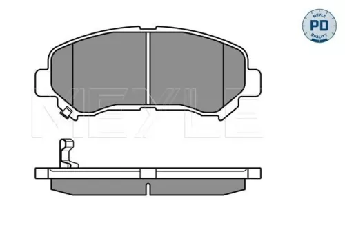 MEYLE Brake Pad Set, disc brake (0252463217/PD)
