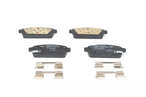 BOSCH Brake Pad Set, disc brake (0986494666)