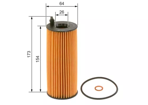 BOSCH Oil Filter (F026407072)