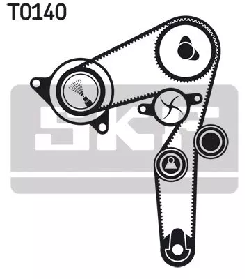 SKF Water Pump & Timing Belt Kit (VKMC05193)