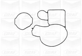 GRAF Water Pump, engine cooling (PA1118)