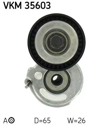 SKF Belt Tensioner, V-ribbed belt (VKM35603)