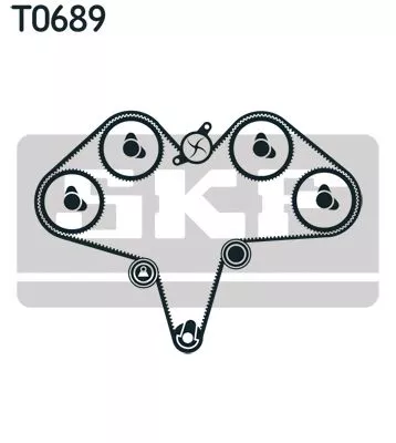SKF Timing Belt Kit (VKMA95973)