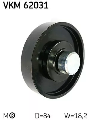 SKF Belt Tensioner, V-ribbed belt (VKM62031)