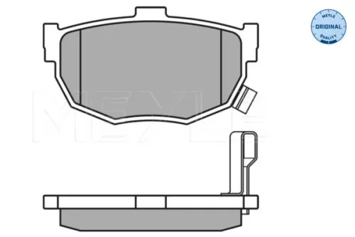 MEYLE Brake Pad Set, disc brake (0252155314/W)