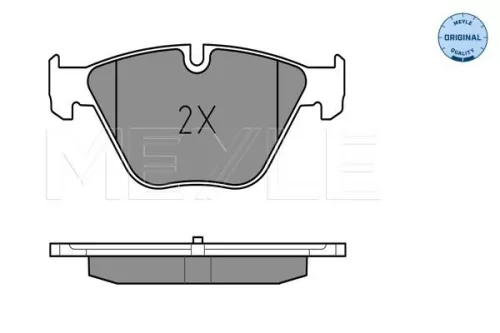 MEYLE Brake Pad Set, disc brake (0252468820)