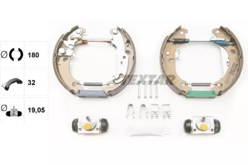 TEXTAR Brake Shoe Set (84060000)
