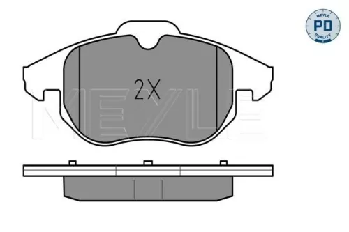 MEYLE Brake Pad Set, disc brake (0252340220/PD)