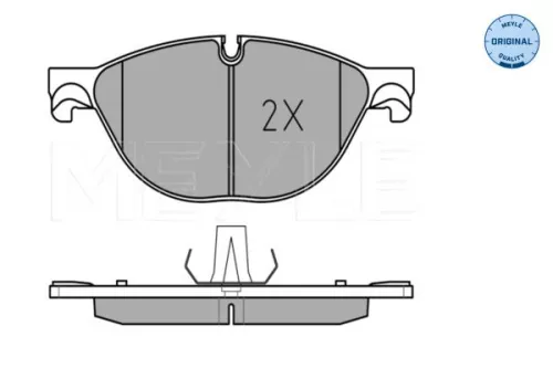 MEYLE Brake Pad Set, disc brake (0252504519)