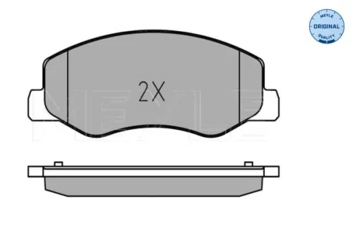 MEYLE Brake Pad Set, disc brake (0252517218/W)