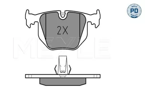 MEYLE Brake Pad Set, disc brake (0252148717/PD)
