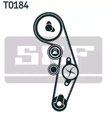 SKF Water Pump & Timing Belt Kit (VKMC01250-3)