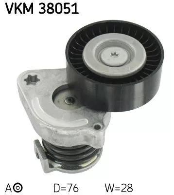 Belt Tensioner, V-ribbed belt