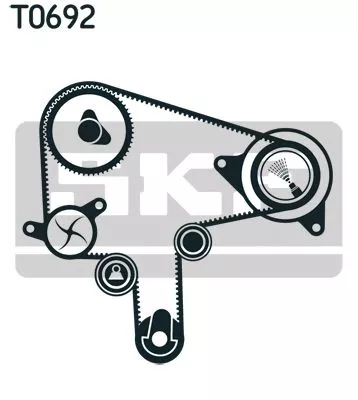 SKF Timing Belt Kit (VKMA94920)