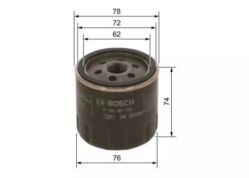 BOSCH Oil Filter (F026407143)