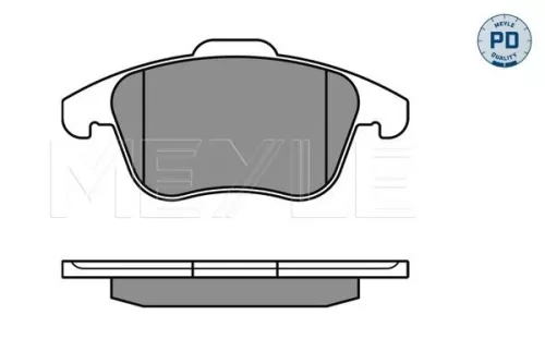 MEYLE Brake Pad Set, disc brake (0252433219/PD)