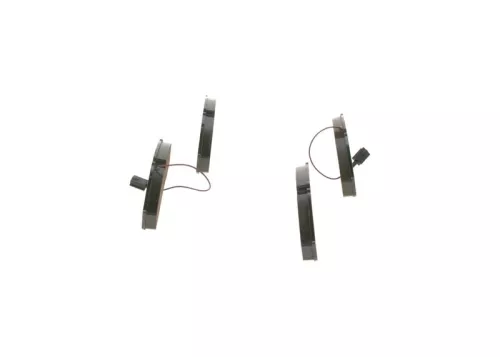 BOSCH Brake Pad Set, disc brake (0986494278)