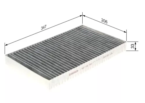 BOSCH Filter, cabin air (1987432495)
