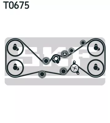 SKF Timing Belt Kit (VKMA98115)